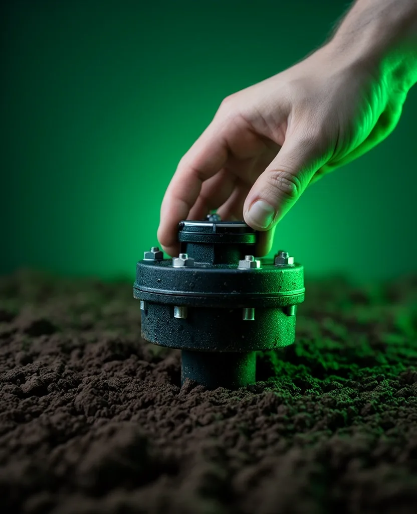 Precision sensor installation in Canadian earth