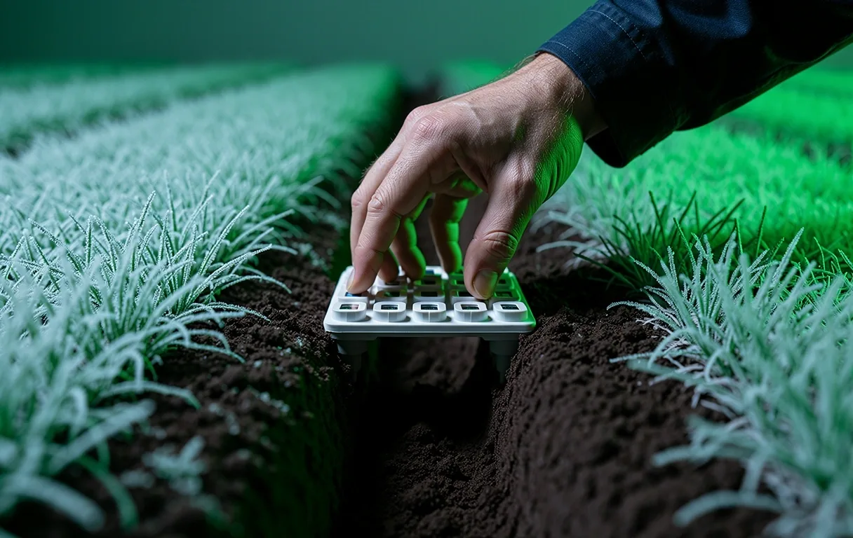 Sub-Surface Moisture Array deployment
